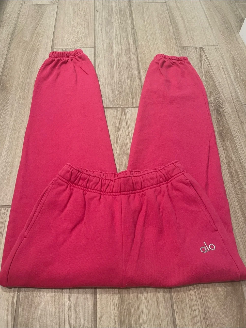 Alo Yoga Accolade Pink Summer Crush Sweatpants Sz S 4-6 U5013RG Rare
